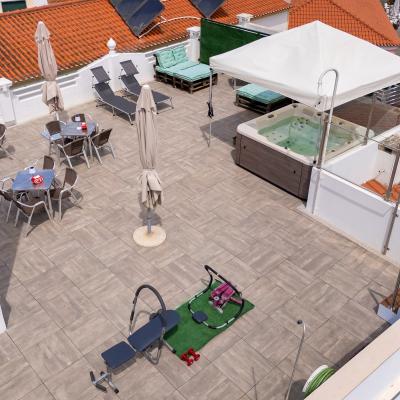 Odeceixe Verde Terraco Jakuzzi